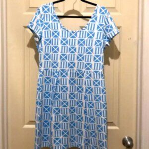 Mahi Gold Callie Short Sleeve in Chatham Cloth SiE Large